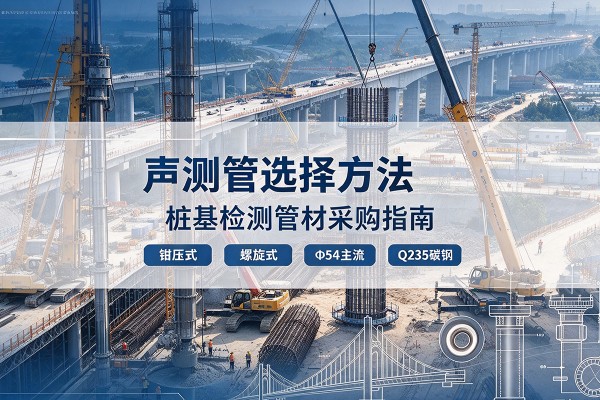 延长声测管选型标准