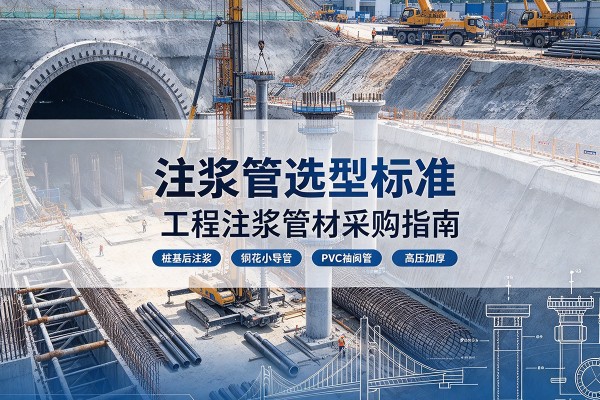 延长注浆管选型标准